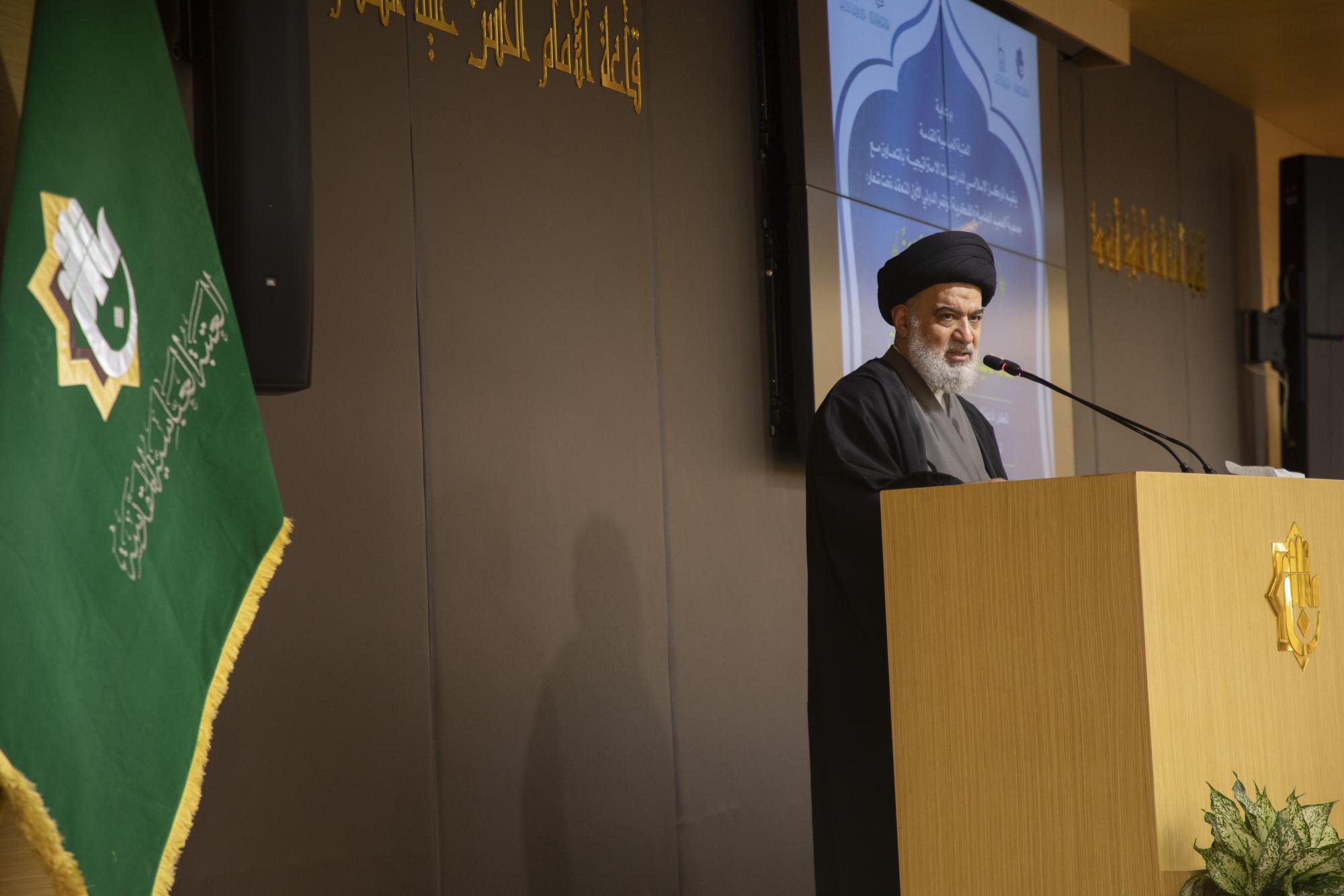المتولي الشرعي للعتبة العباسي: الحياة مليئة بالمشاكل وتُحلّ بما جاد به أهل البيت (ع) في التأسيس للحياة الطيبة