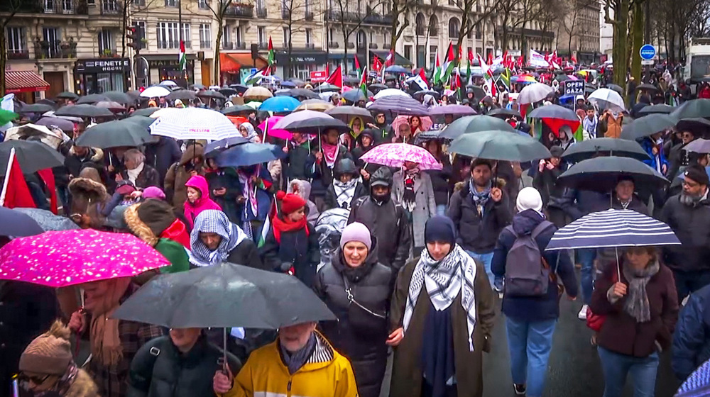 Video: Protests held across France against Israel’s ‘Flour Massacre’ of hungry civilians