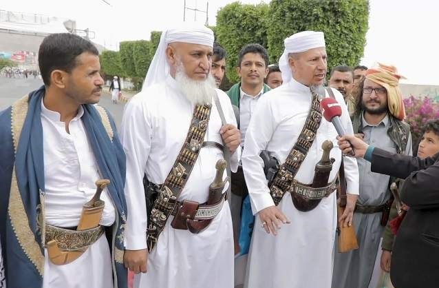 علماء اليمن يحثون على الاستمرار في حضور المسيرات المساندة لغزة