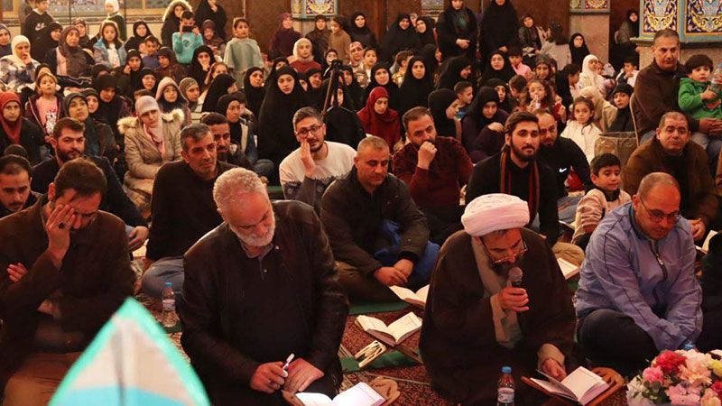 أمسية قرآنية في مقام السيدة خولة (ع) بمدينة بعلبك يشارك فيها عدد من حفاظ كامل للكتاب الكريم+(صور)