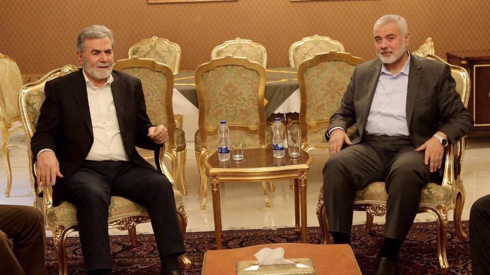 Hamas head meets with Islamic Jihad delegation in Tehran