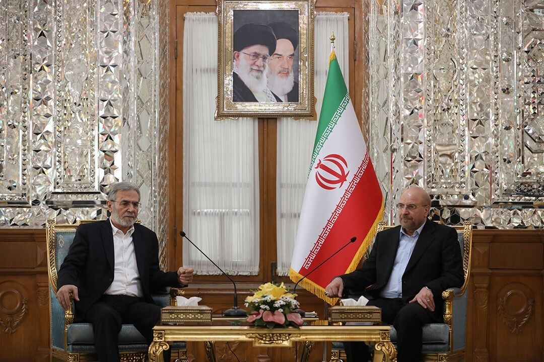 طوفان الاقصی تاریخی موڑ ہے۔ ڈاکٹر قالی باف / اسلامی جمہوریہ ایران پوری قوت سے فلسطین کے ساتھ تعاون کر رہا ہے۔ زیاد النخالہ + تصاویر