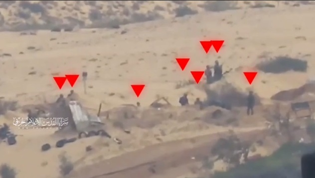 فيديو | الاستحكام المدفعي على مواضع تجمع جنود وآليات العدو الصهيوني شمال غزة