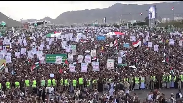 Video: Solidariti Ribuan Penduduk Yaman untuk Penduduk Gaza