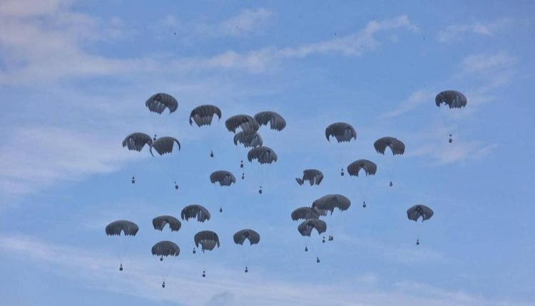 Five killed due to random airdrops of aid in Gaza