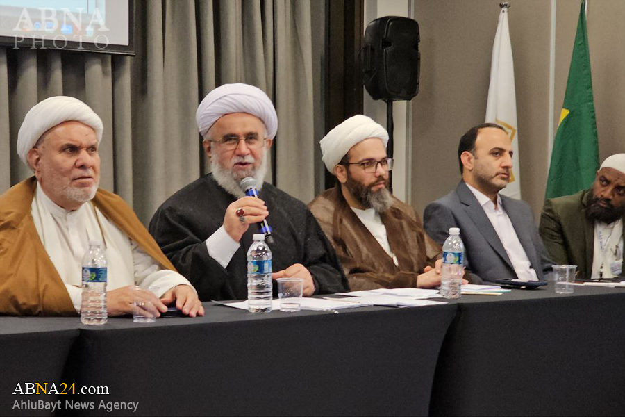Vîdyo ya Hebûna Ayetullah Riza Remezanî di kombûna alim û rêvebirên navendên olî yên Amerîkaya Latîn de