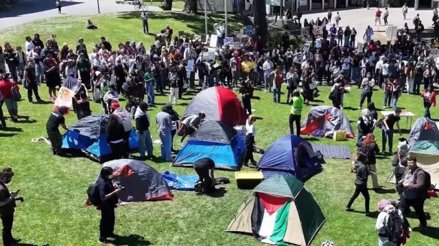 San Francisco State University joins protests at universities across US in condemnation of Israel’s onslaught on Gaza