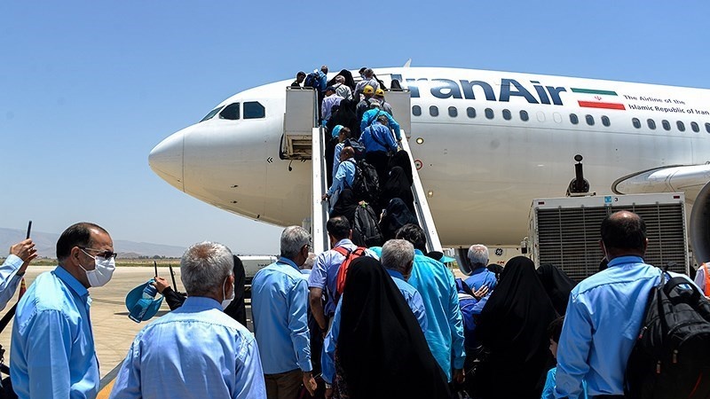 Kloter Pertama Jemaah Haji Iran Diberangkatkan