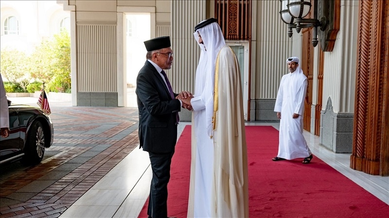 Amir wa Qatar na Waziri Mkuu wa Malaysia wajadili uhusiano wa pande mbili na hali ya Gaza