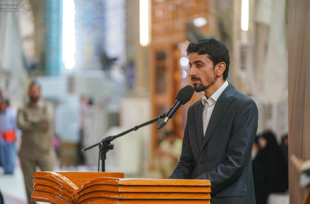  مع قرب حلول ذكرى ولادة الإمام الرضا (ع) .. دار القرآن الكريم تعقد محفلاً قرانيا + صور