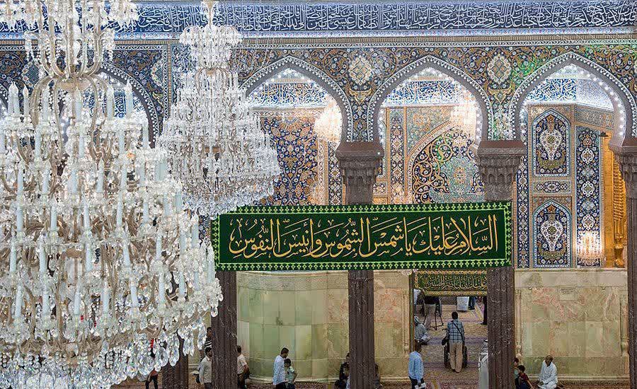 Labarai Cikin Hotuna Na Ƙawata Haramin Imam Husaini Da Imamain Askarain As Da Banonin  Imam Ridha As