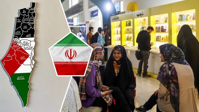 Padiglione Palestina cuore della Fiera del libro di Tehran / "Lottiamo per la libertà della patria"