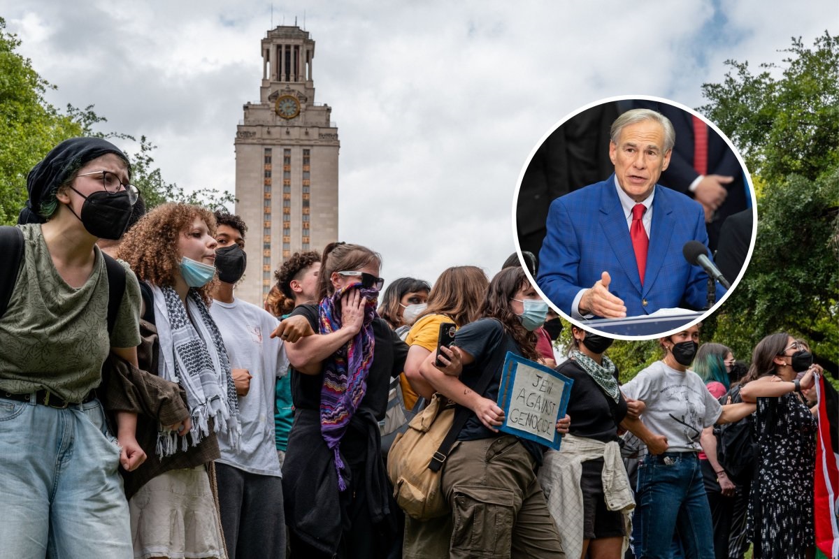 Texas governor, UT sued over pro-Palestinian protest arrests 