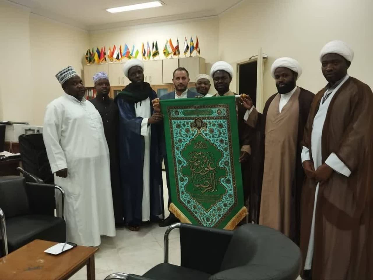 Kenyan cultural activists visit Imam Reza shrine