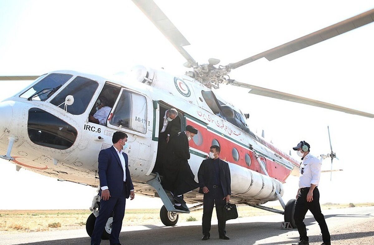  بالگرد حامل رئیس‌جمهور دچار سانحه «فرود سخت» شد