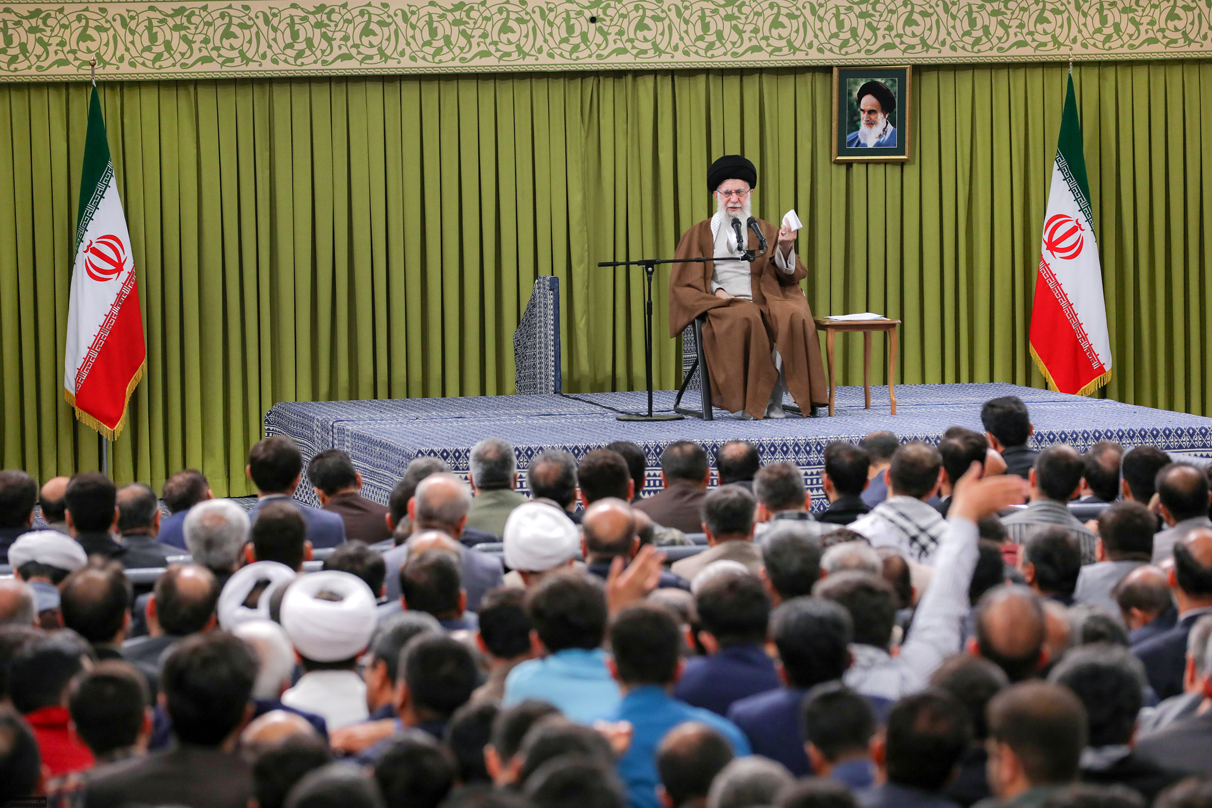 Imam Khamenei: US’s behavior with students proves their complicity with Zionist regime in crimes in Gaza