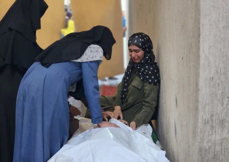 70 Palestinian martyrs in 8 Israeli massacres in Gaza in past 24 hours, death toll 35,456
