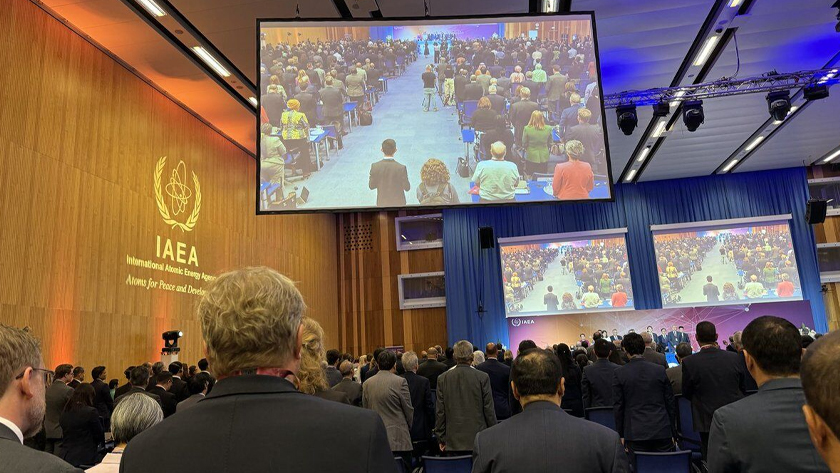 Minute of silence observed in honor of Iran at Int'l Conference on Nuclear Security