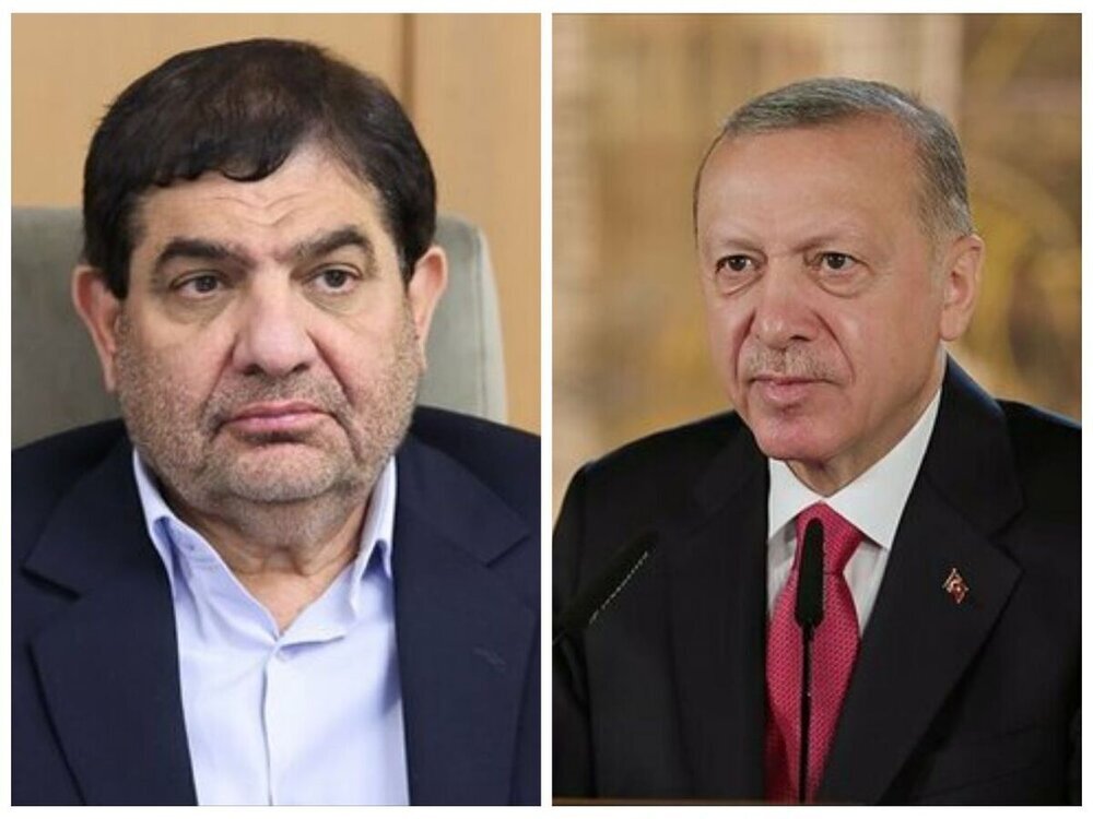 Turkish president offers condolences to Iran's Mokhber