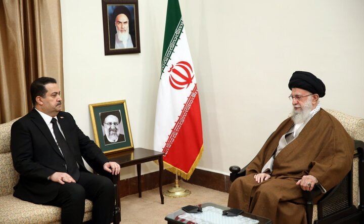 Supreme Leader receives Iraqi PM in Tehran
