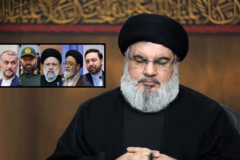 خادم الرضا(ع) صدر سید ابراہیم رئیسی کی شہادت پر امام خامنہ ای کے نام سید حسن نصر اللہ کا پیغام تعزیت