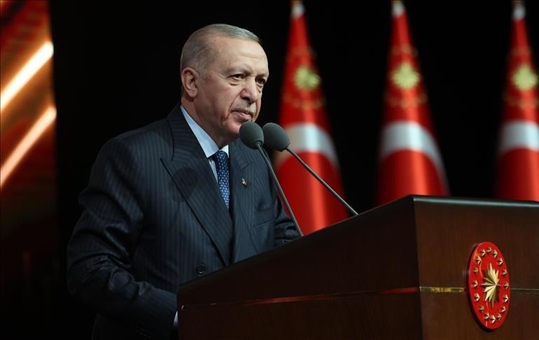  أردوغان: لا يمكن منع مجازر فلسطين ما دام الغرب يقف خلف إسرائيل