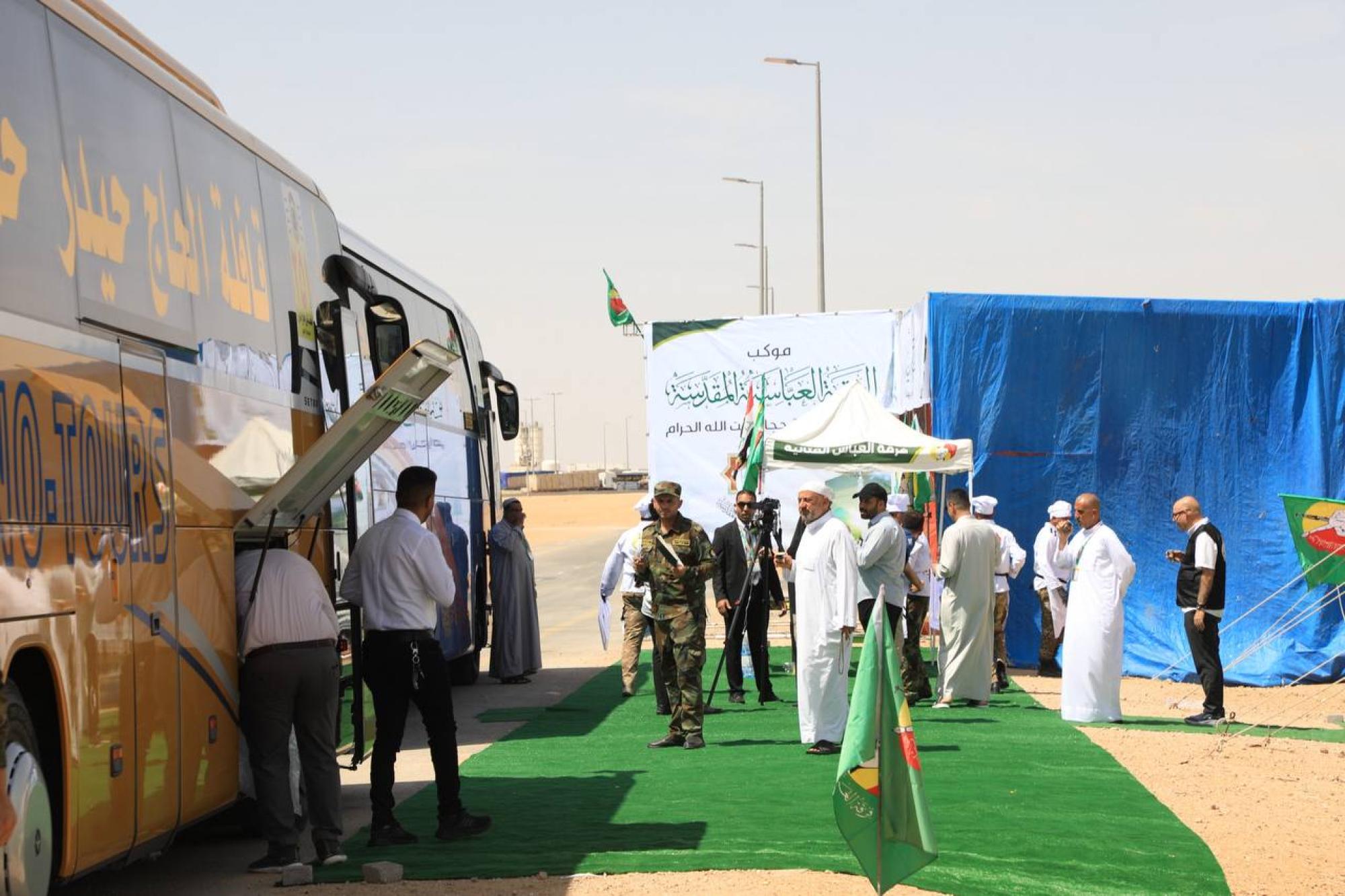 العتبة العباسية تقدم خدمات متنوعة لقوافل حجّاج بيت الله الحرام