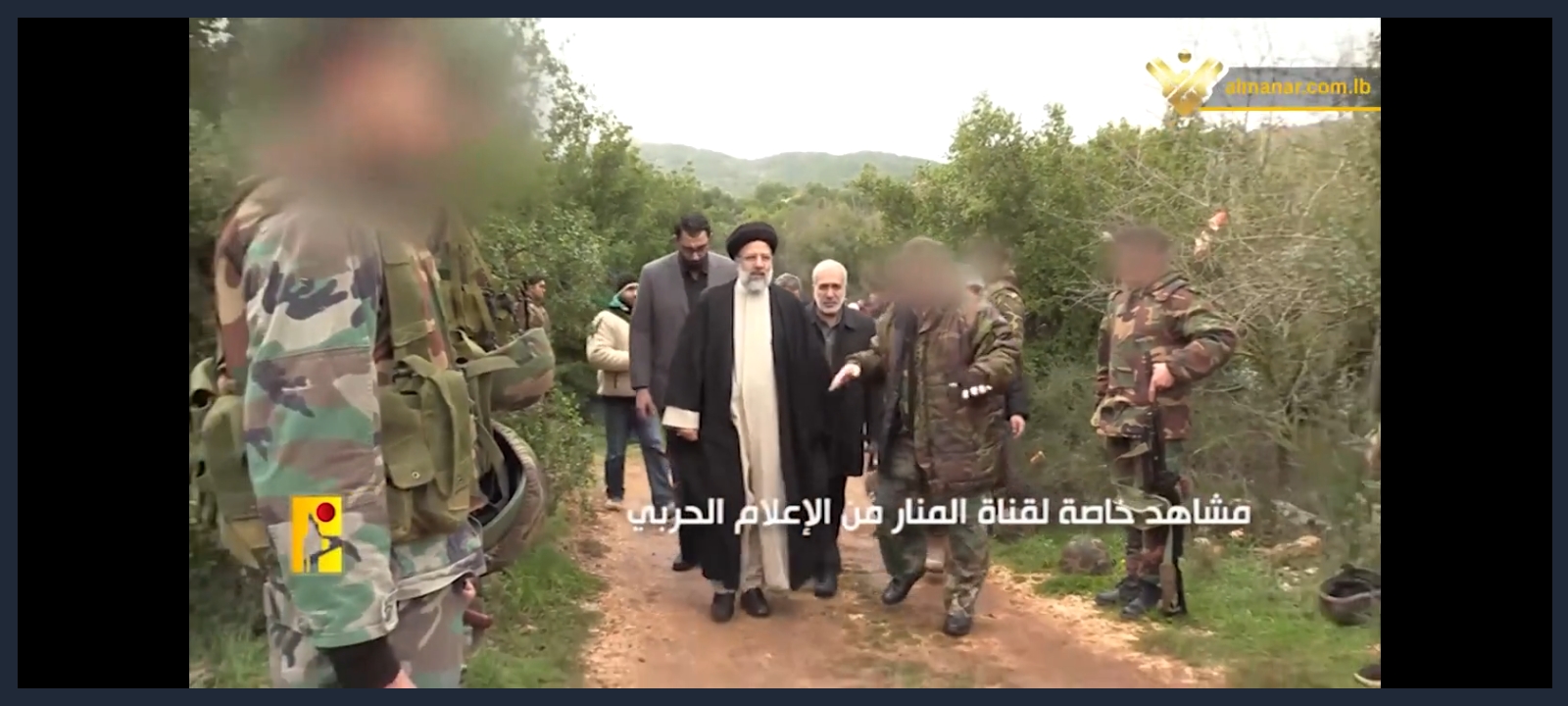 Bidiyoyin| Halartar Shahid Shugaban Ƙasar Iran Kan Iyakokin Labanon da Palastinu Da Aka Mamaye