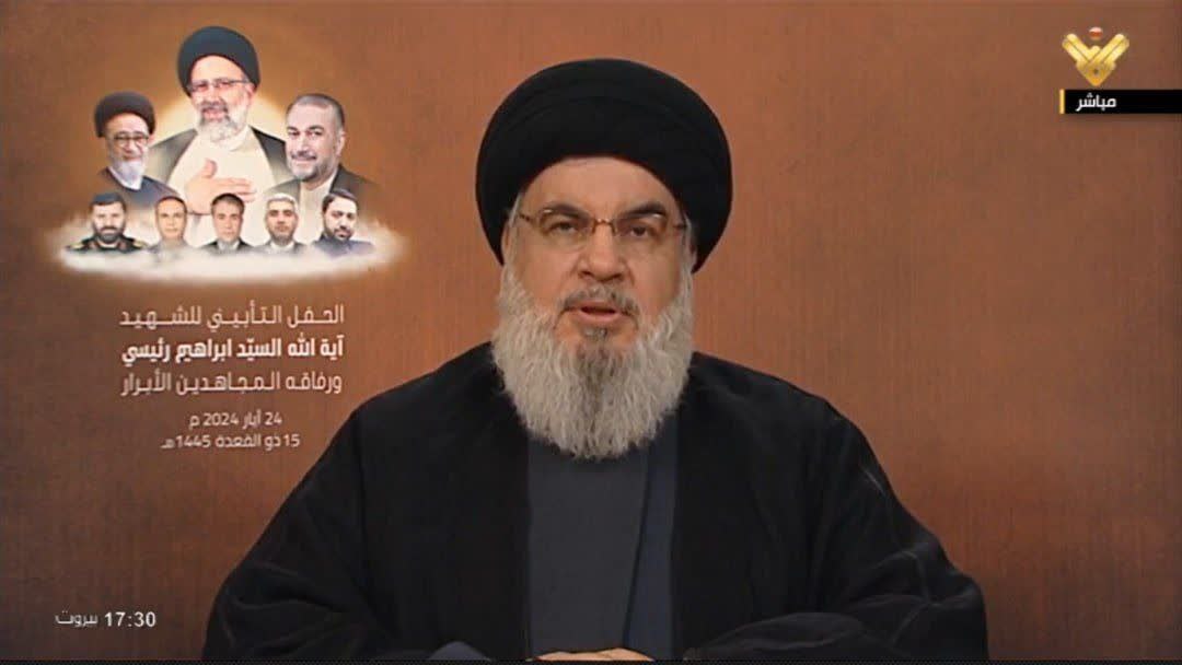 Sayyid Hassan Nasrallah: Shahadar Shugaban Iran Da Abokan Tafiyarsa Lamari Ne Mai Radaɗi.