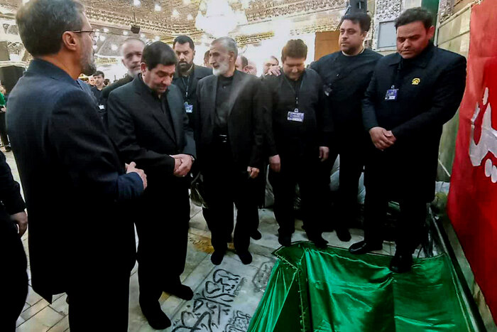 Iran’s martyred FM laid to rest at Abdol-Azim shrine near Tehran