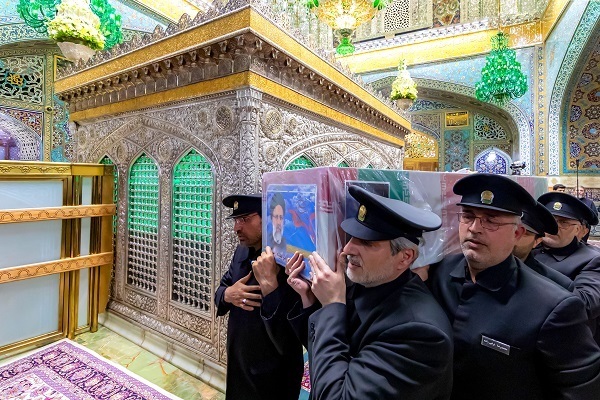 Haram ya Imam Ridha (AS) , mahali alipozikwa Shahidi Rais Raisi