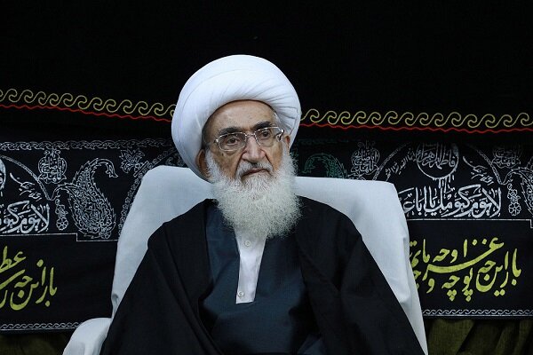 Grand Ayat. Nouri Hamdani's condolence message to Seyyed Hassan Nasrallah