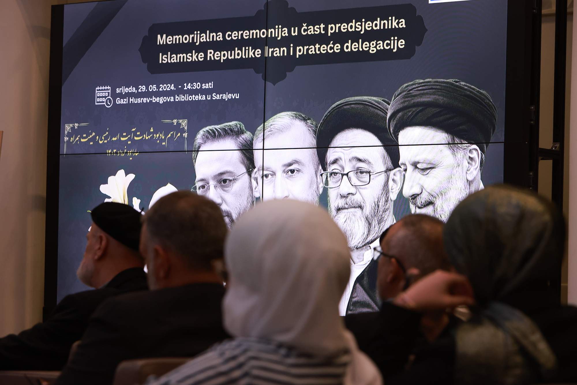 U Sarajevu održana memorijalna ceremonija u čast predsjednika Irana