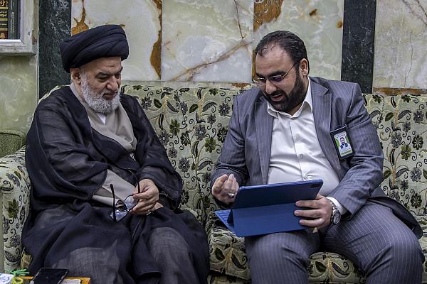السيد الصافي يدعو إلى توظيف الذكاء الاصطناعي في نشر ثقافة أهل البيت (ع)