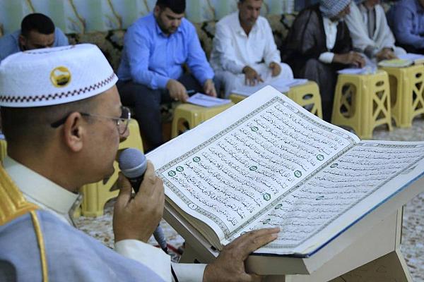 إقامة مسابقة "أنوار المصطفى" القرآنية في قضاء الهندية بكربلاء المقدسة