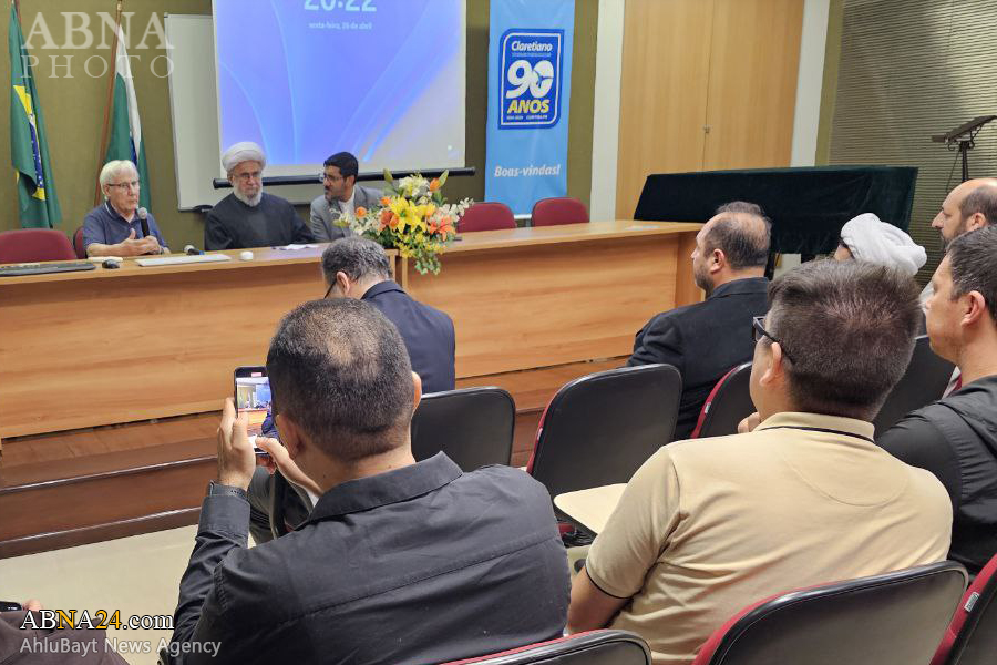 Photos: Secretary General of AhlulBayt World Assembly attends Catholic University in Curitiba, Brazil