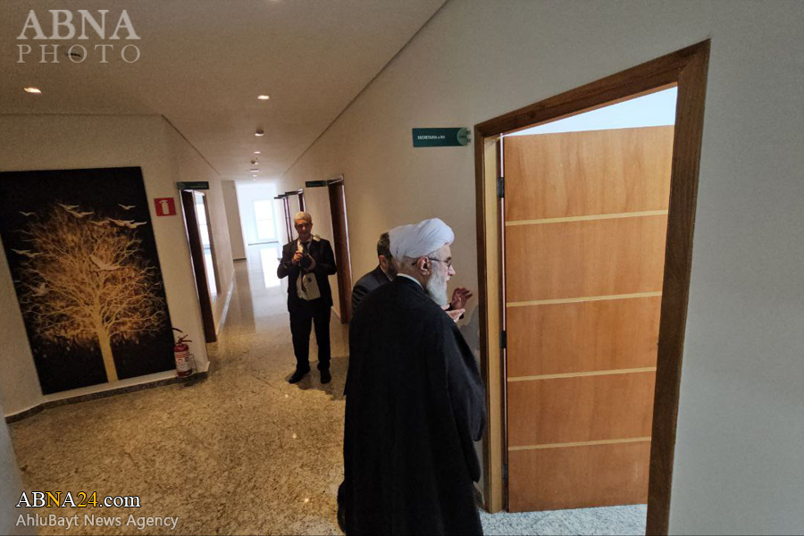 Foto / Dünya Ehl-i Beyt (a.s) Kutultayı Genel Sekreteri'nin Brezilya'nın Sao Paulo şehrinde bulunan Hz. Muhammed Resulullah (s.a.a) Camisi'nin kültür kompleksini ziyaret Etti