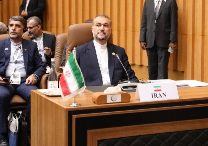 Iranian FM condemns continuation of Israeli crimes in Gaza