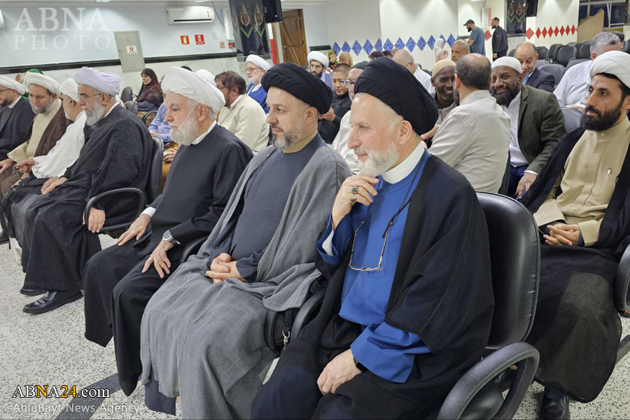 Gambar: Kehadiran Setiausaha Agung Perhimpunan Dunia Ahlul Bait di Husainiah Muhammad Rasulullah di Sao Paulo, Brazil