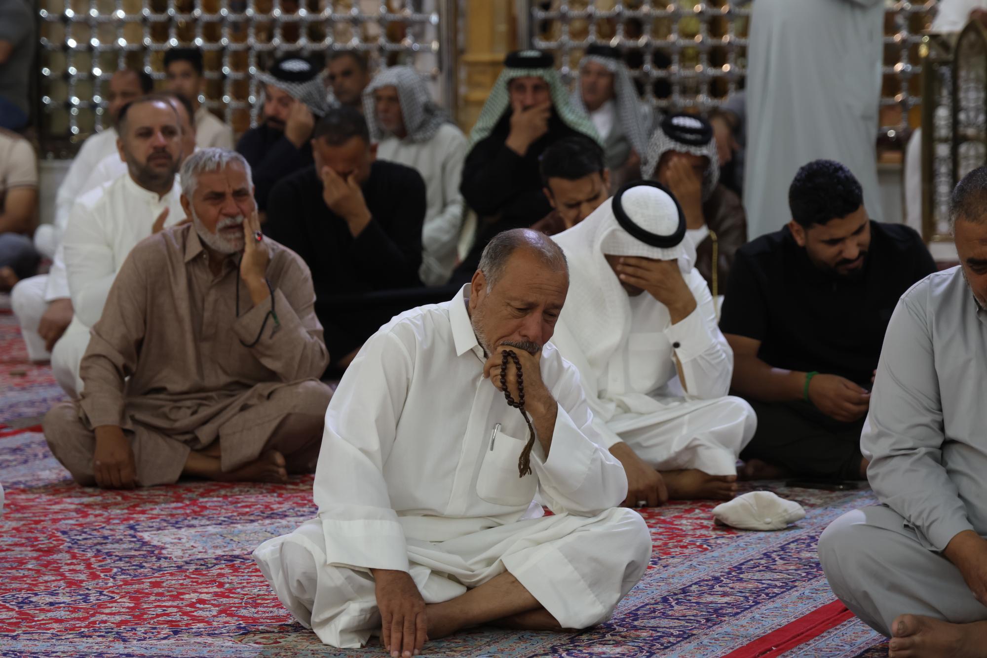 Al-Abbas Shrine holds a condolence Council on martyrdom of Imam al-Sadeq (+Photos)