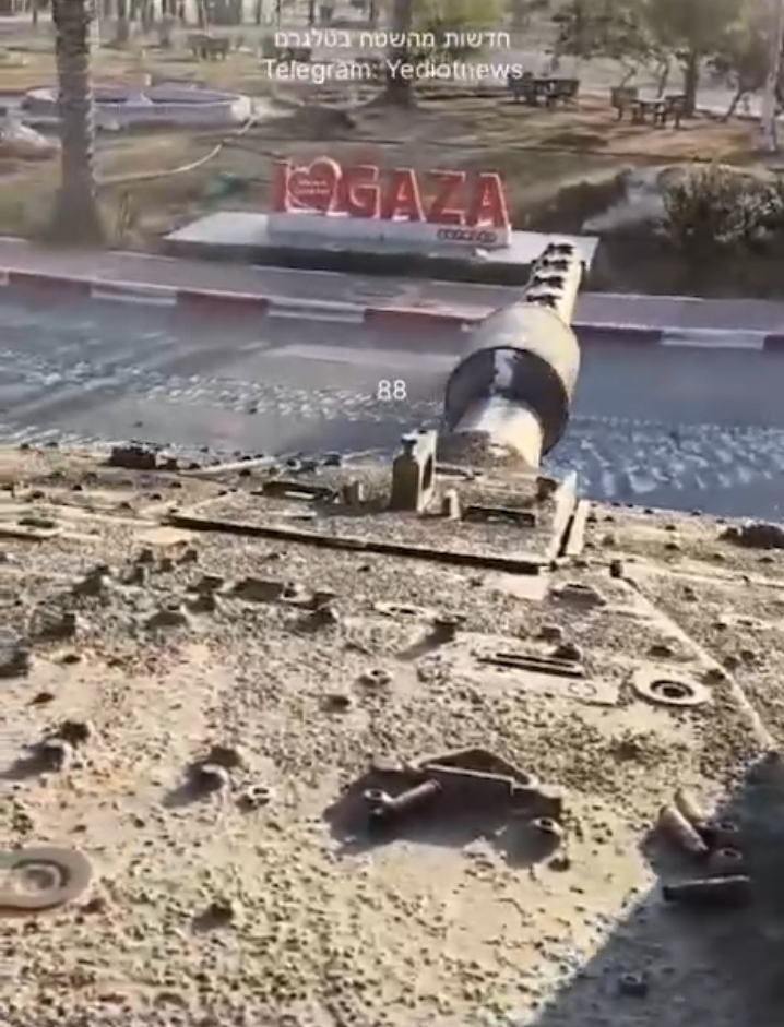Bidiyon Yadda Tankokin Yakin Isra'ila Suka Shiga Mashigar Birnin Rafah