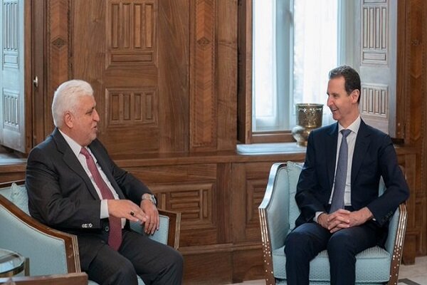 الرئيس الأسد يبحث مع الفياض تعزيز التعاون في مجالات مكافحة الإرهاب وضبط الحدود