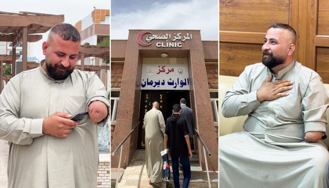  طلب كفا من قطيع الكفين.. فاستجاب له ممثل المرجعية الدينية العليا الشيخ الكربلائي
