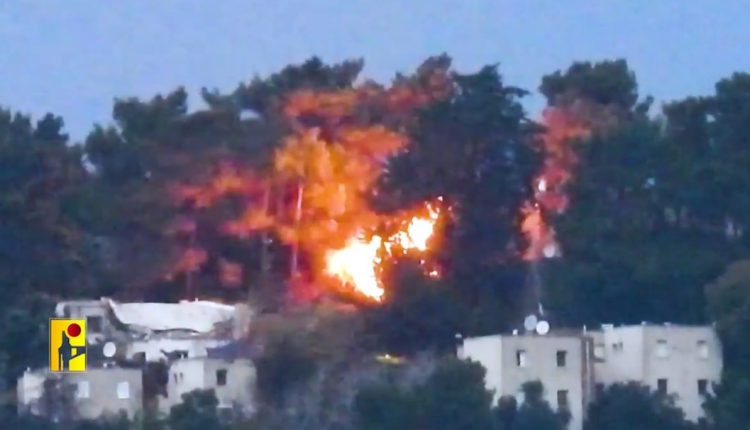  Lebanese Hezbollah launches military attacks on Zionists sites