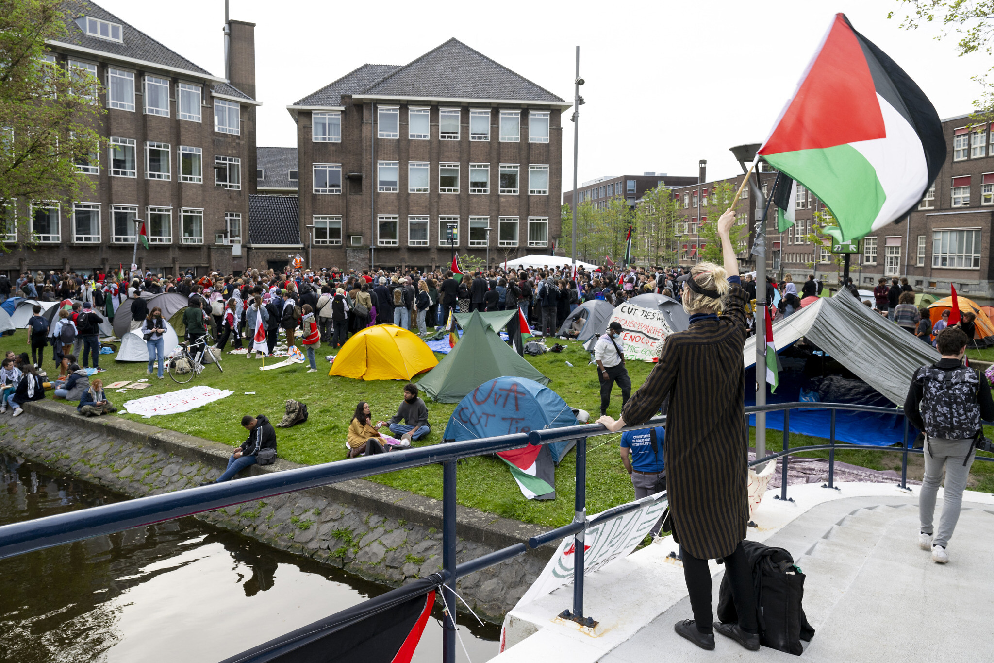Belgian, Dutch students protest against Israel’s genocidal offensive on Gaza
