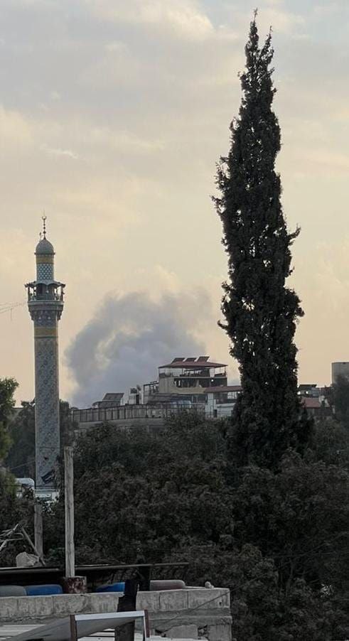 Video: First moments after Israeli bombing a residential area in vicinity of Al-Sayyida Zeinab area, Syria