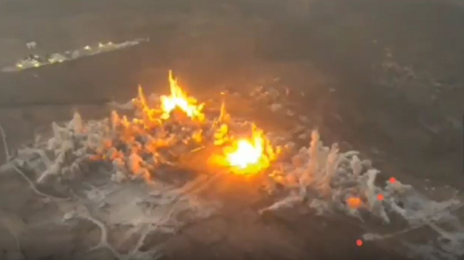 Video: An entire village blown up in South Lebanon by Israeli terrorist forces