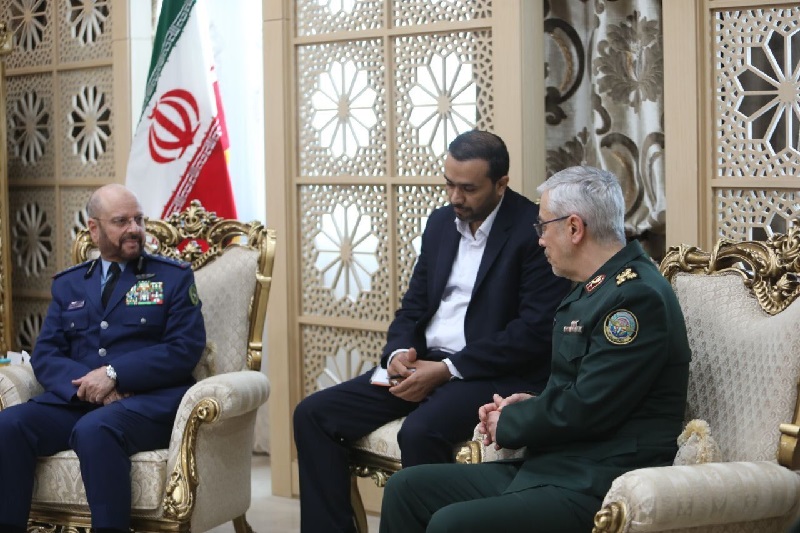 ‌سعودی مسلح افواج کے چیف آف اسٹاف نے میجر جنرل باقری سے ملاقات کی