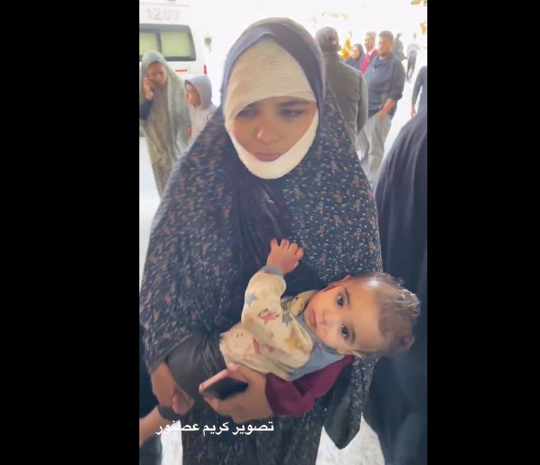 Video: Injuries among innocent Palestinian civilians following Israeli airstrike in Nuseirat, Gaza