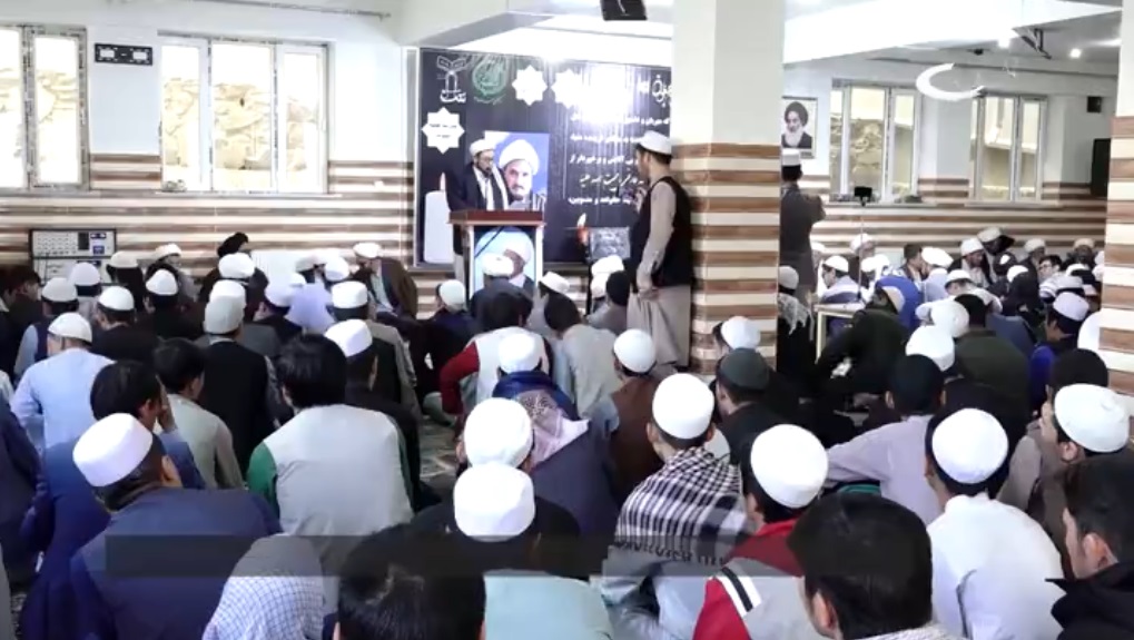 ویدیو | مراسم بزرگداشت آیت الله عارفی، عالم شیعه افغانستانی در کابل